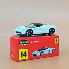 Load image into Gallery viewer, Bburago 1:64 White Ferrari Laferrari Racing Sport Model Toy Diecast Metal Car
