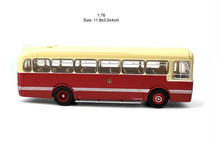 Load image into Gallery viewer, 1:76 Red Leland Light City Bus Classic Vintage Model Diecast Metal Car New Collection
