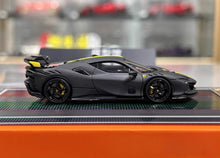 Load image into Gallery viewer, U2 1:64 Matte Black SF90XX Stradale Racing Sports Model Diecast Resin Car New Collection
