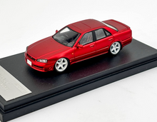 Load image into Gallery viewer, Mortal 1:64 Red Skyline GTR ER34 25GT AIT Sports Model Diecast Metal Car

