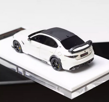 Load image into Gallery viewer, MH 1:64 White Giulia GTAm Racing Sports Model Diecast Resin Car New Collection
