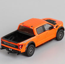 Load image into Gallery viewer, SC 1:64 Orange F150 Raptor Pickup Truck Sports Model Diecast Metal Car New Collection
