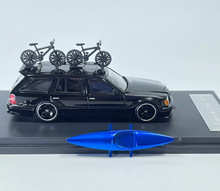 Load image into Gallery viewer, YS 1:64 Black E Class S124 EVO2 Wagon Sports Model Diecast Metal Car New Collection
