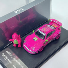 Load image into Gallery viewer, MC 1:64 Pink Dinosaur RWB 993 Figure Sports Model Diecast Metal Car New Collection
