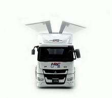 Load image into Gallery viewer, Tarmac 1:64 Fuso Mugen Racing Team Delivery Truck Model Diecast Metal Car New Collection
