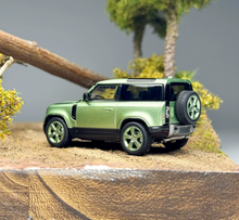 Load image into Gallery viewer, LCD 1:64 Green Defender 90 SUV ORV Sports Model Diecast Metal Car New Collection
