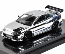 Load image into Gallery viewer, Transcend 1:64 Plating Silver 1995 Eclipse GS Sports Model Diecast Metal Car
