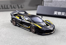 Load image into Gallery viewer, LT 1:64 Black FXX-K EVO Racing Sports Model Diecast Metal Car New Collection
