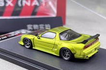 Load image into Gallery viewer, Star 1:64 Green NSX NA1 Widebody Racing Sports Model Diecast Metal Car New Collection
