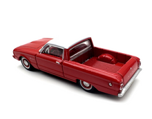 Load image into Gallery viewer, 1:87 1960 Red Falcon Ranchero Pickup Truck Model Diecast Metal Car New Collection
