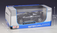 Load image into Gallery viewer, Maisto 1:24 Black Celica GTS Hatchback Sports Model Diecast Metal Car

