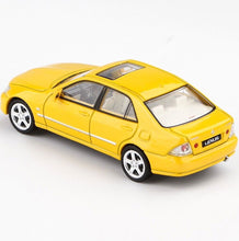 Load image into Gallery viewer, JKM 1:64 Yellow JDM IS300 Sedan Sports Model Metal Diecast Car New Collection
