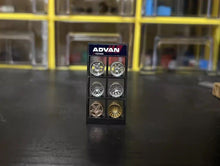 Load image into Gallery viewer, 1:64 Painted Figure Model Miniature Resin Sand Wheel Hub Frame Set Toy Cabinet Collection
