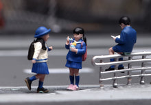 Load image into Gallery viewer, 1:64 Painted Figure Model Miniature Resin Sand Pretty Student Girl Boy Uniform

