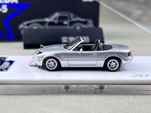 Load image into Gallery viewer, ATS 1:64 Silver Miata MX-5 Roadster Sports Model Diecast Metal Car New Collection
