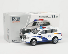 Load image into Gallery viewer, XCARTOYS 1:64 Tank 500 Police Full Size SUV Sport Model Diecast Metal Car New
