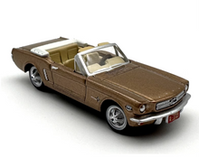 Load image into Gallery viewer, 1:87 1965 Mustang Convertible Muscle Classic Sport Model Diecast Metal Car New Collection
