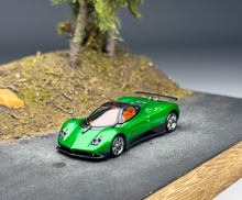 Load image into Gallery viewer, CM 1:64 Green Zonda F Sports Model Diecast Metal Car New Collection
