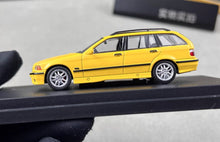 Load image into Gallery viewer, Mortal 1:64 Yellow M3 E36 Touring Wagon Sports Model Diecast Metal Car New Collection
