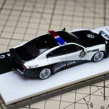 Load image into Gallery viewer, PSC 1:64 Charger Brawler Police Widebody Sport Model Diecast Metal Car Box New Collection
