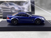 Load image into Gallery viewer, GUM 1:64 Blue SL65 AMG R230 Coupe Sports Model Diecast Metal Car New Collection
