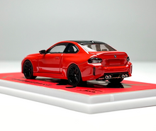 Load image into Gallery viewer, Howie 1:64 Red M2 G87 Coupe Sports Model Diecast Metal Car New Collection
