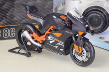 Load image into Gallery viewer, WELLY 1:12 Black KTM RC 8C Sports Racing Model Diecast Metal Motorcycle Bike New
