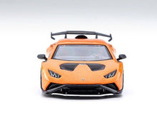 Load image into Gallery viewer, MINIGT 1:64 Orange Lamborghini Huracan Sto Racing Sports Model Toy Metal Car 511
