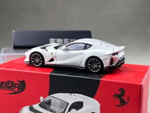 Load image into Gallery viewer, BBR 1:64 White 812 Competitizone Racing Sports Model Diecast Metal Car New Collection
