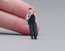 Load image into Gallery viewer, 1:64 Painted Figure Model Miniature Resin Diorama Toy Casual Man Wide-leg Pants
