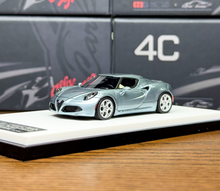 Load image into Gallery viewer, 1:64 CL Blue Romeo 4C Coupe Sports Model Diecast Resin Car New Collection
