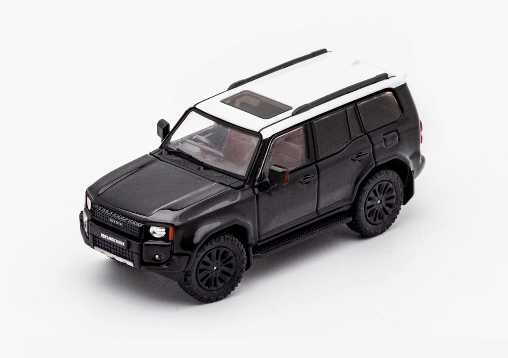 GCD 1:64 Black Land Cruiser LC250 ORV SUV Sports Model Diecast Metal Car New Collection