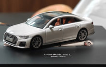 Load image into Gallery viewer, JKM 1:64 White S8 L D5 Luxury Sedan Sports Model Diecast Metal Car New Collection
