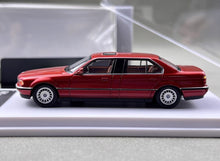 Load image into Gallery viewer, DCM 1:64 Red 1996-98 E38 L7 728il Luxury Sedan Model Diecast Metal Car New Collection
