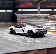 Load image into Gallery viewer, HH 1:64 White Revuelto LB744 Racing Sports Model Diecast Metal Car New Collection
