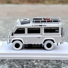 Load image into Gallery viewer, Master 1:64 White Defender SUV Van Camper Sport Model Diecast Metal Car
