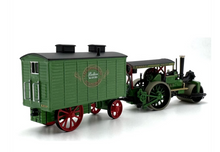 Load image into Gallery viewer, OXFORD 1:76 Green Steam Roller Trailer Vintage Classic Model Diecast Metal Car New
