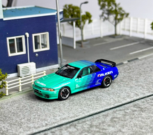 Load image into Gallery viewer, TM 1:64 JDM Skyline GTR R32 Falken Racing Sports Model Diecast Metal Car New
