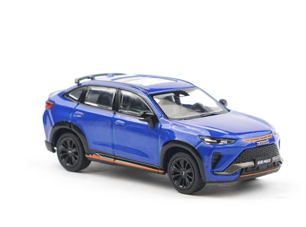 XCARTOYS 1:64 Blue Haval H6S Sports SUV Off Road Vehicle Model Toy Metal Car