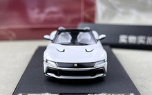 Load image into Gallery viewer, PK 1:64 White 12C Spider Convertible Sports Model Diecast Metal Car New Collection

