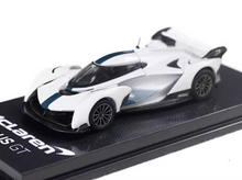 Load image into Gallery viewer, CM 1:64 White Solus GT Racing Sports Model Diecast Metal Car New Collection
