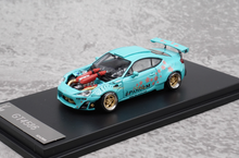 Load image into Gallery viewer, DCM 1:64 Blue JDM GT45 86 GR Pandem Racing Sports Model Diecast Metal Car BN
