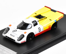Load image into Gallery viewer, FY 1:64 Yellow White 917K #8 Racing Sports Model Diecast Metal Car New Collection
