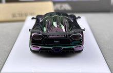 Load image into Gallery viewer, HKM 1:64 Electroplated Green One 1 Racing Sports Model Diecast Metal Car New Collection
