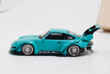 Load image into Gallery viewer, Scalemini 1:64 Green RWB 993 911 Racing Sports Model Diecast Resin Car New Collection
