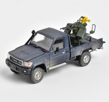 Load image into Gallery viewer, HF 1:64 Blue Military LC79 J70 Single Cab Pickup Model Diecast Metal Car New
