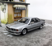 Load image into Gallery viewer, SW 1:64 Silver E24 635 CSI coupe Classic Sports Model Diecast Metal Car New
