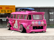 Load image into Gallery viewer, Liberty 1:64 Pink VW T1 Camper Van Bus Kombi Sport Model Diecast Metal Car New Collection
