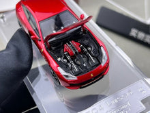 Load image into Gallery viewer, PK 1:64 Metallic Red GTC4 Lusso Coupe Sports Model Diecast Metal Car New Collection
