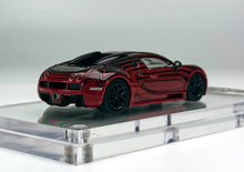 Load image into Gallery viewer, Mortal 1:64 Red Black Veyron SS Racing Sports Model Diecast Metal Car New Collection
